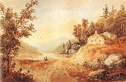 Wall, William Guy View Near Fishkill Sweden oil painting reproduction